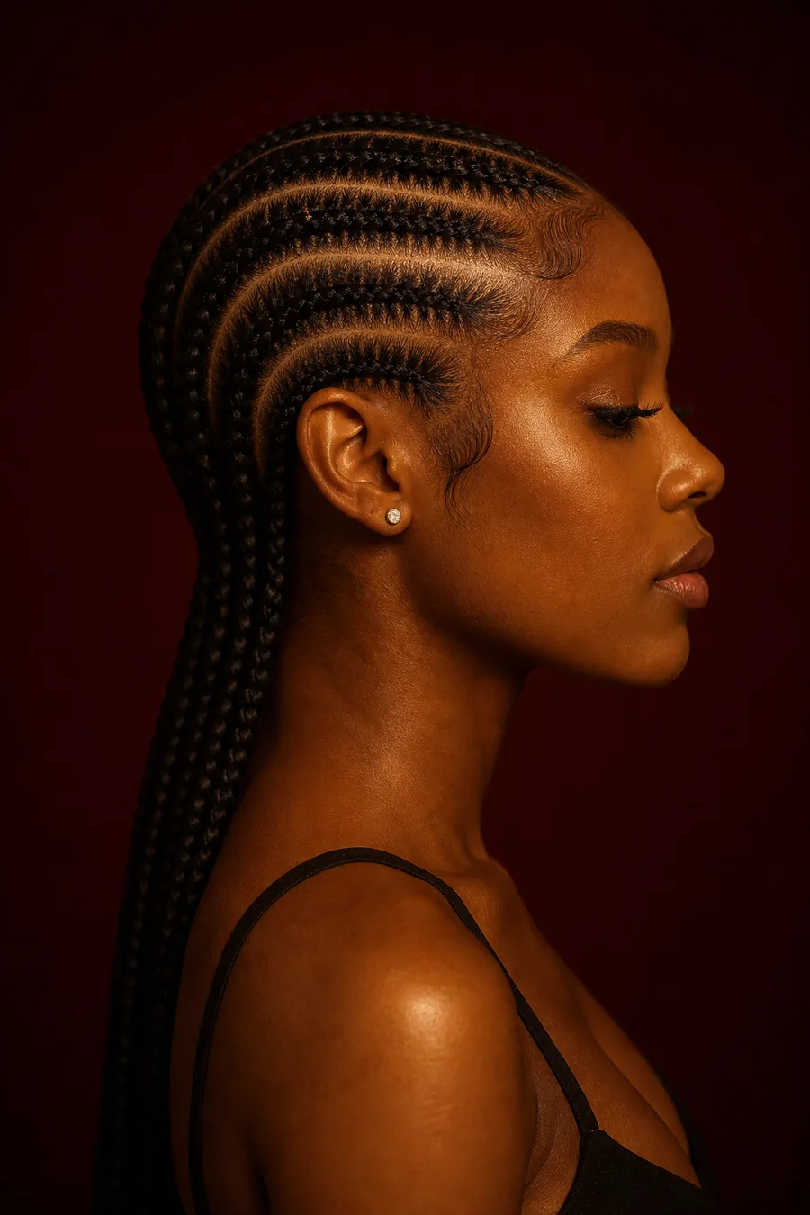 Cornrows & Feed-Ins — style illustration