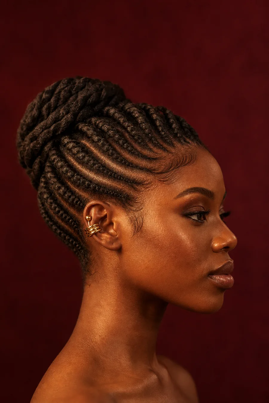 Flat Twists & Updos — style illustration