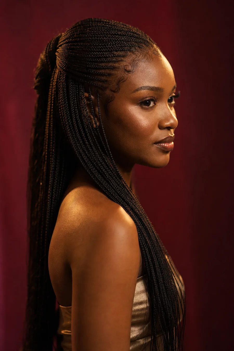 Micro Braids & Twists — style illustration
